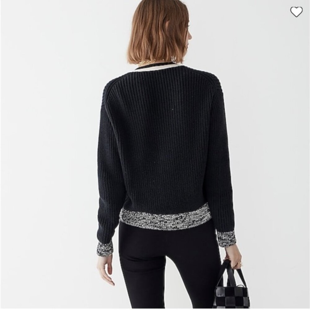 SOLD☀️NWT JCrew Front-pocket cotton cardigan sweater - Picture 8 of 8